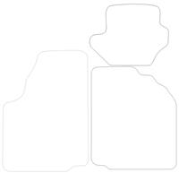 Ford Fiesta Graphite - Luxury Mats (96-02) 0 Clips (Ss7129)