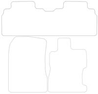 Honda Civic Hybrid Graphite - Luxury Mats 0 Clips (SS7156)