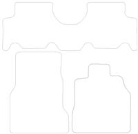 Mercedes A Class SWB Graphite - Luxury Mats 0 Clips (SS7209)