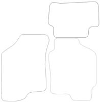 Hyundai Coupe Graphite - Luxury Mats 0 Clips (SS7167)