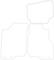 Kia Ceed Graphite - Luxury Mats 4 Clips (SS7176)