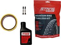Stans No Tubes Mountain Bike Tubeless Kit, 33Mm Tape/44Mm Valve