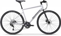 Boardman Hyb 8.6 Mens Hybrid Bike - Silver, Small