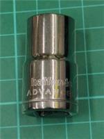 Halfords Advanced 1/2" Drive 6 Point, 14mm CR-V Shallow Socket