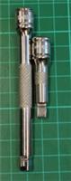 2 New Halfords Advanced 1/4" Drive, Wobble Bars 100mm & 50mm