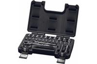 Halfords Advanced 30 Piece Metric Vortex Socket Set 1/4" 3/8" New Free Delivery