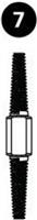 Park Tool 352 IR-1.3 Double Threaded Barb