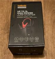 Halfords Advanced 3L High Power Jump Starter Lightweight Lithium Pack Brand New