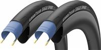 Goodyear Eagle Sport Clincher Tyre Bundle, Black 700X28C