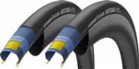Goodyear Vector 4Seasons Tubeless Tyre Bundle, Black 700X32C
