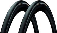 Continental Grand Sport Clincher Tyre Bundle, Black 700X23C