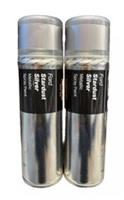 Ford Stardust Silver Spray Paint Halfords Pack X2