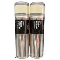 BMW ALPINE WHITE III TOP QUALITY PACK 2 SPRAY CANS, 300 ML, SEALED, HALFORDS