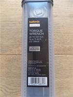 Halfords Advanced Torque wrench 1/2"drive Model100 20 to 100N.m 15 To 75 lbs.ft