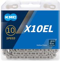Kmc X10El 10 Speed Chain, Silver, 114L