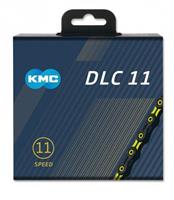 Kmc X11 Dlc 11 Speed Chain, 118L, Black/Yellow