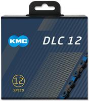 Kmc X12Sl Dlc 12 Speed Chain, 126L, Black/Blue
