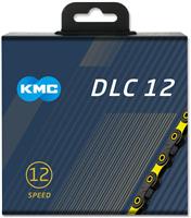 Kmc X12Sl Dlc 12 Speed Chain, 126L, Black/Yellow