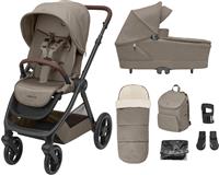 Maxi-Cosi Oxford+ 7 Piece Essentials Bundle, Twillic Truffle