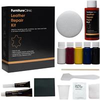 Furniture Clinic Complete Leather Repair Kit - Red