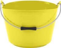 22L Yellow Bucket with Handle