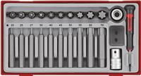 Teng 1/2 inch Torx Bit Socket Set TT1 23pc