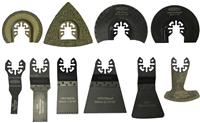 Faithfull Multi-Function Tool Blade - 10 Piece Set