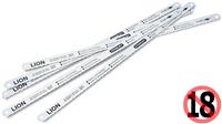 Stanley Lion 300mm Assorted Hacksaw Blades 5pk