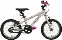 Carrera Cosmos Kids Bike - 14 Inch Wheel - Silver