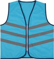 Halfords Kids Visibility Vest Blue