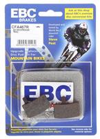 Ebc Hayes Stroker Trail Disc Brake Pads, Red