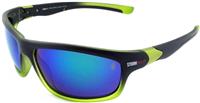 Stormtech Crete Sunglasses, Black/Green