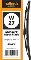 Halfords W27 Wiper Blade - Single
