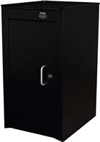 Halfords Advanced 2 Shelf Side Cabinet - Black