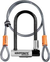 Kryptolok Mini U-Lock With 4 Foot Flex And Flexframe Bracket Sold Secure Gold