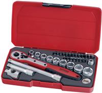 Teng 34 Piece 3/8 Inch Drive Socket Set