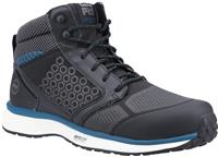 Timberland Pro Reaxion Safety Boot - Black/Blue, Size 10.5