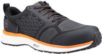 Timberland Pro Reaxion Safety Trainer - Black/Orange, Size 6.5