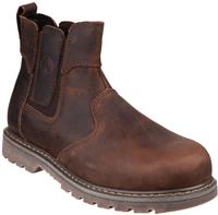 Ambler Safety Dealer Boot - Brown, Size 10