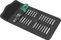 Wera Bicycle Set 2 Kraftform Compact Screwdriver 89Mm Bit Pouch Set 13Pcs