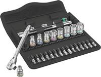 Wera 8100 SA 8 Zyklop Metal Ratchet Set With Switch Lever 1/4 Drive