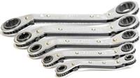 Rolson 5Pc Offset Ratchet Ring Spanner Set