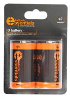 Halfords Essential Batteries D X2