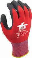 Mcr Nitrile Foam Grip Touchscreen Glove - 9