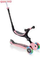 Globber Go Up Foldable Lights - Pastel Pink
