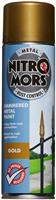 Nitromors Hammered Finish Metal Paint Gold 500Ml