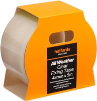 All Weather Clear Fixing Tape 48mm x 5m