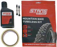 Stans No Tubes Mountain Bike Tubeless Kit, 25Mm Tape/44Mm Valve