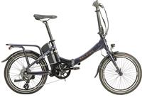 Second Hand Grade B - Raleigh Stow-E-Way Electric Folding Bike - Blue - 20 Inch Wheel