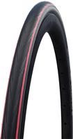Schwalbe Lugano Ii K-Guard Folding Road Bike Tyre 700X25C Red Stripes